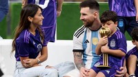 Bagi Argentina ini merupakan gelar piala dunia ketiga setelah penantian panjang selama 36 tahun. Getty Images/Jean Catuffe  