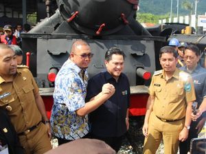 Erick Thohir-Andre Rosiade Resmikan Kembali KA Mak Itam di Sawahlunto Erick Thohir-Andre Rosiade Resmikan Kembali KA Mak Itam di Sawahlunto