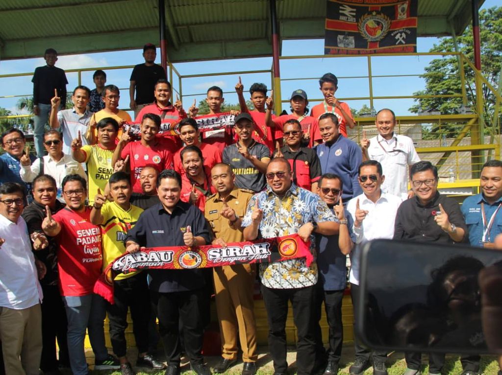 Andre Rosiade: Erick Thohir Dukung Semen Padang Promosi ke Liga 1