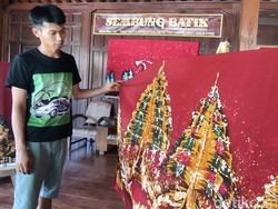 Batik Motif Natal Bikinan Perajin Kulon Progo Jadi Buruan