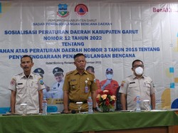 BPBD Garut Sosialisasikan Perubahan Perda soal Penanganan Bencana