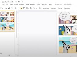 Cara Buat Komik Sederhana Untuk Isi Libur Sekolah, Cuma Pakai Google Slides!