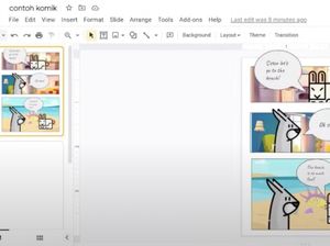 Cara Buat Komik Sederhana Untuk Isi Libur Sekolah, Cuma Pakai Google Slides! Cara Buat Komik Sederhana Untuk Isi Libur Sekolah, Cuma Pakai Google Slides!
