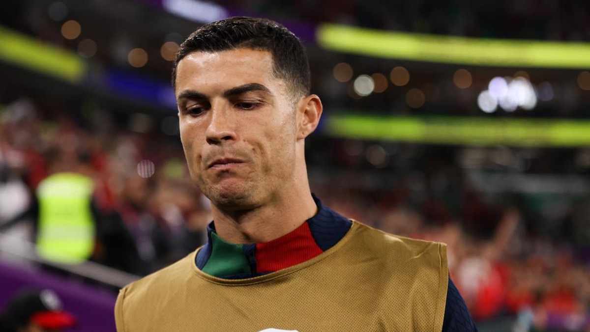Cristiano Ronaldo dinilai gagal total di Piala Dunia 2022. (Foto: Getty Images/Zhizhao Wu)