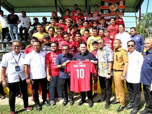 Erick Thohir Tinjau Proyek Infrastruktur Garapan BUMN di Sumbar