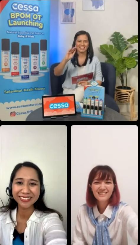 IG Live bertajuk ‘Mengelola Emosi Orang Tua Ketika Si Kecil Demam'.