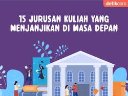 Infografis: 15 Jurusan Kuliah yang Menjanjikan di Masa Depan
