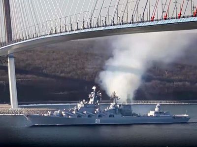 Jelang Latihan Perang, Kapal Rusia Berlayar ke Laut China Timur