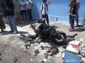 Panther Tabrak 2 Motor di Jombang, Seorang Guru MTs Tewas