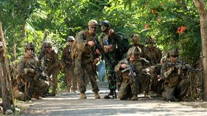 Intip Latihan Operasi Marinir Indonesia-AS di Situbondo