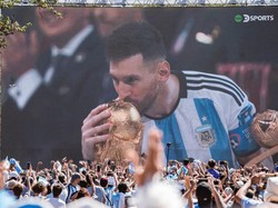 Foto Messi Juara Dunia Pecahkan Rekor Like Instagram, Lewati CR7