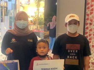 Lubang Leher Rafli Segera Ditutup, Keluarga Panjatkan Syukur