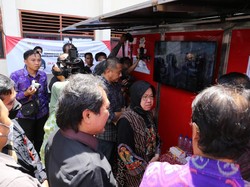 Air Bersih Macet di Tengah Kota Klungkung, Mensos Risma Turun Tangan