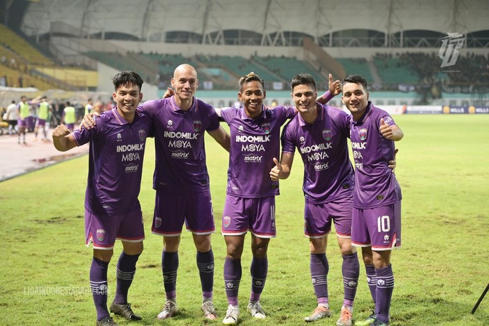 Pemain Persita Tangerang.