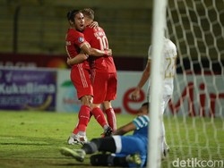 Macan Kemayoran meningkatkan serangan di babak kedua. Setelah berulang kali menekan, gol penyeimbang 2-2 pun datang di menit ke-56 lewat Abdulla Yusuf Helal.