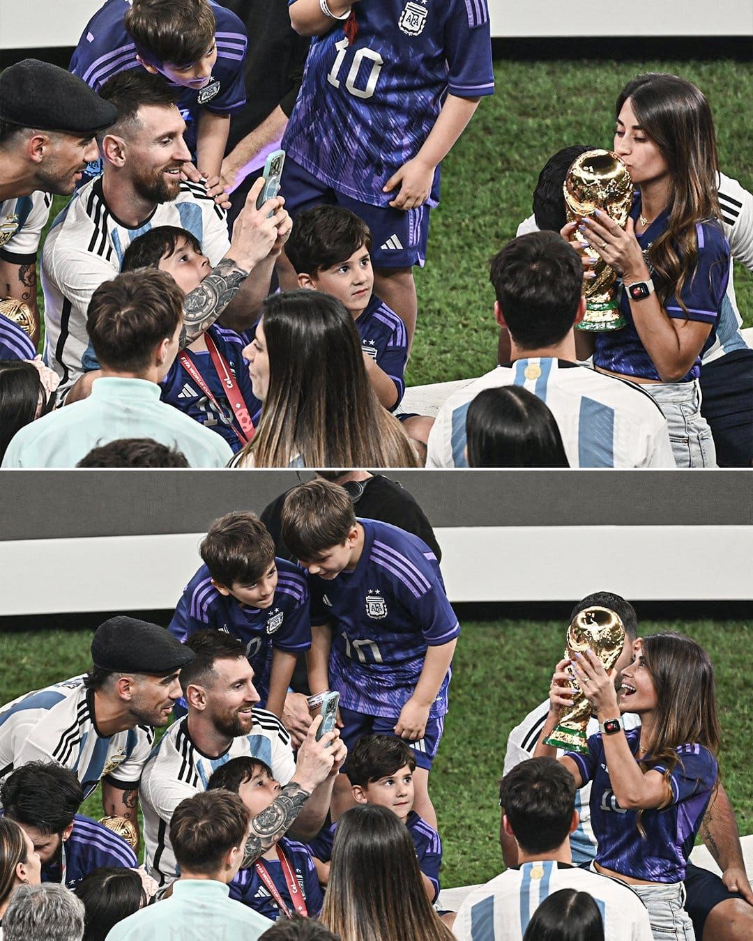 Potret Bucinnya Lionel Messi ke Istri Antonela