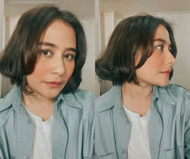 Prilly Latuconsina/Foto: Instagram @prillverslombokkk 3 Artis Indonesia yang Tampil dengan Rambut Pendek di Tahun 2022