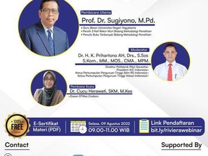 Ribuan Dosen-Mahasiswa Hadiri Webinar Riviera Publishing