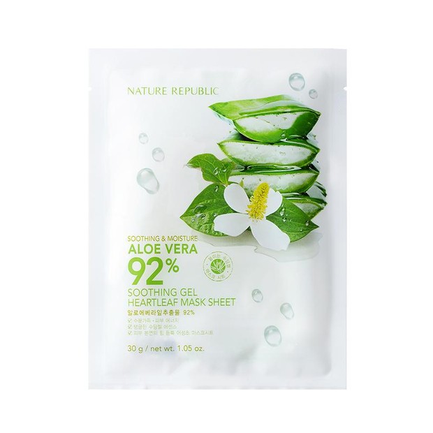 Produk sheet mask.