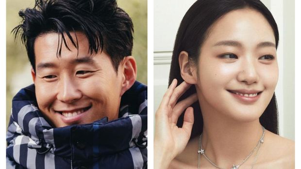 Son Heung Min dan Kim Go Eun
