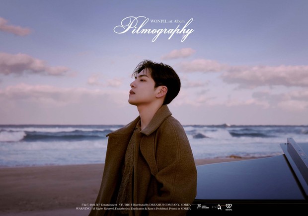 Wonpil dalam album Pilmography/Foto: soompi.com Wonpil dalam album Pilmography