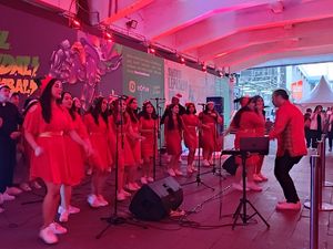 Christmas Carol Diadakan Lagi di Jakarta, Warga Berasa di Luar Negeri Christmas Carol Diadakan Lagi di Jakarta, Warga Berasa di Luar Negeri