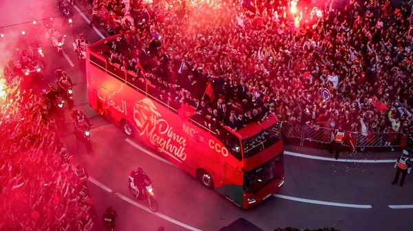 Euforia Warga Maroko Sambut Kepulangan Bono Cs