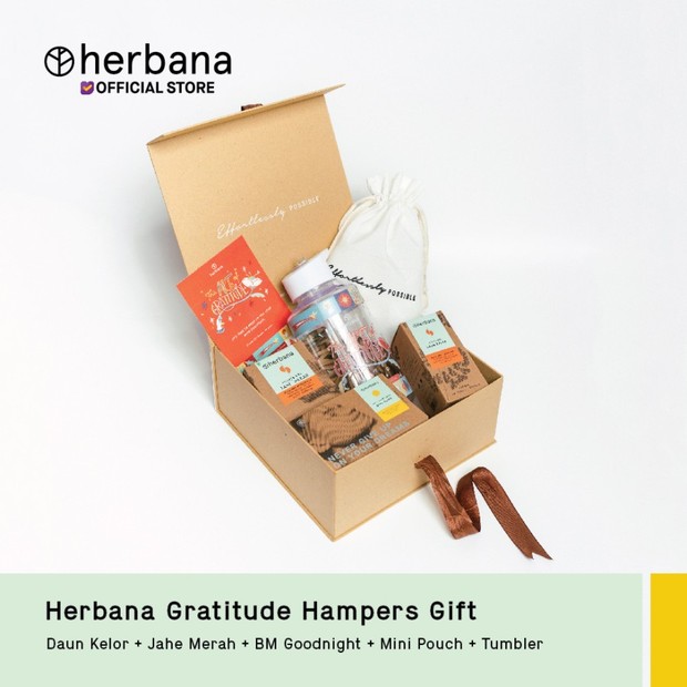 HERBANA Gratitude Hampers Gift / foto: Tokopedia.com/herbana HERBANA Gratitude Hampers Gift