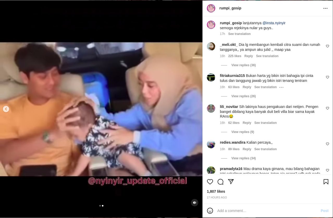 Momen Muhammad Leslar Hampir Nyungsep