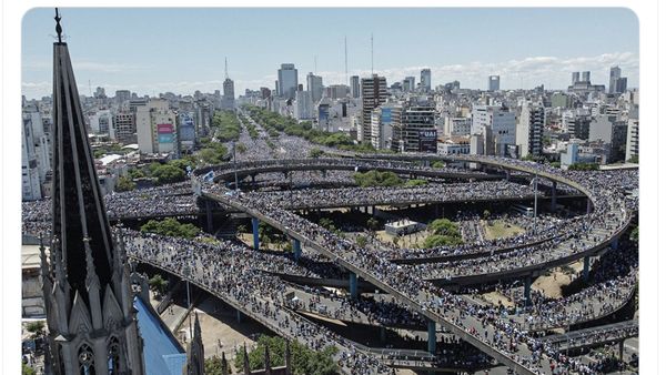 Netizen Terkesima 4 Juta Warga Argentina Sambut Messi Cs