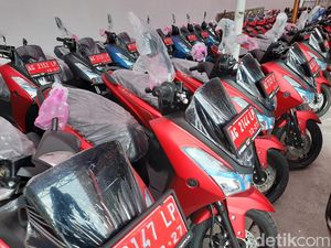 Pemkot Blitar Bancakan Motor Dinas Baru untuk Lurah hingga Kabid OPD