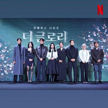 Para pemeran, sutradara, dan penulis The Glory