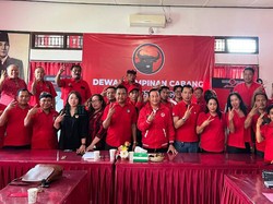 PDIP Karangasem Kompak Dukung Koster Dua Periode