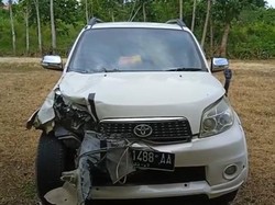 Penampakan Mobil Karyawan Bank di Konsel Tabrak 3 Pelajar hingga Tewas