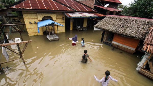 Kondisi Banjir di Aceh Imbas Curah Hujan Tinggi