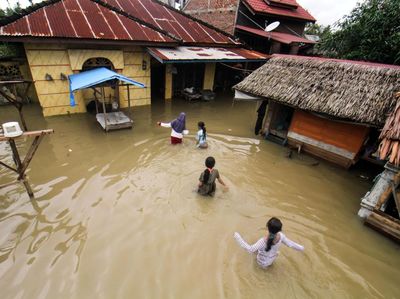 Kondisi Banjir di Aceh Imbas Curah Hujan Tinggi