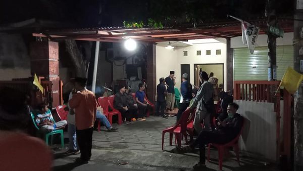 Suasana Rumah Duka Aminah Cendrakasih Mak Nyak Dipenuhi Pelayat