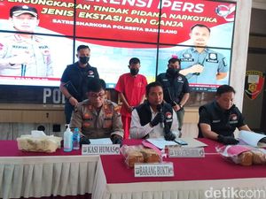 Polisi Amankan 2.302 Pil Ekstasi di Batam, Siap Diedarkan saat Nataru