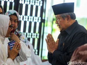 SBY hingga Jonan Melayat Eks Menteri ESDM Subroto