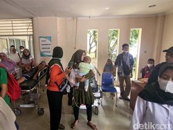 Kepanikan Pasien RSUD Palabuhanratu Saat Plafon Ruang IGD Terbakar