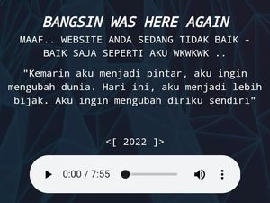 Situs UGM Diretas Hacker, Tinggalkan Pesan Bangsin Was Here Again Situs UGM Diretas Hacker, Tinggalkan Pesan Bangsin Was Here Again