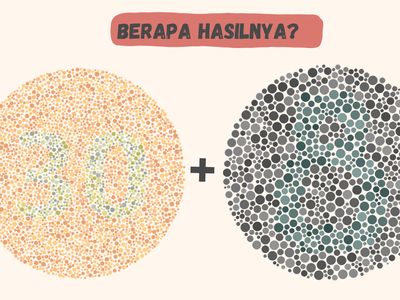 Tes Buta Warna, Bisa Lihat Angka di Gambar Berikut dan Tebak Hasilnya?