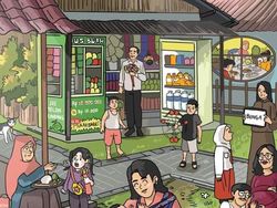 Mainan Latto-latto Terabadikan di Poster Ucapan Selamat Hari Ibu Jokowi