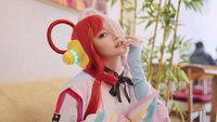 Gemas Maksimal! Andela Yuwono Cosplay Jadi Uta One Piece