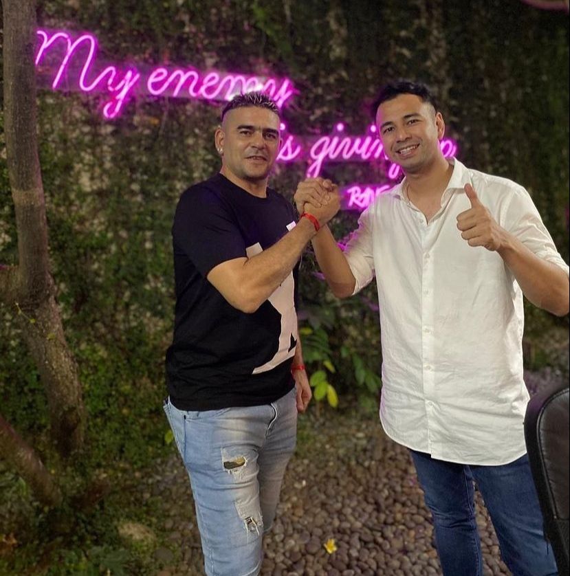 Cristian Gonzales dan Raffi Ahmad