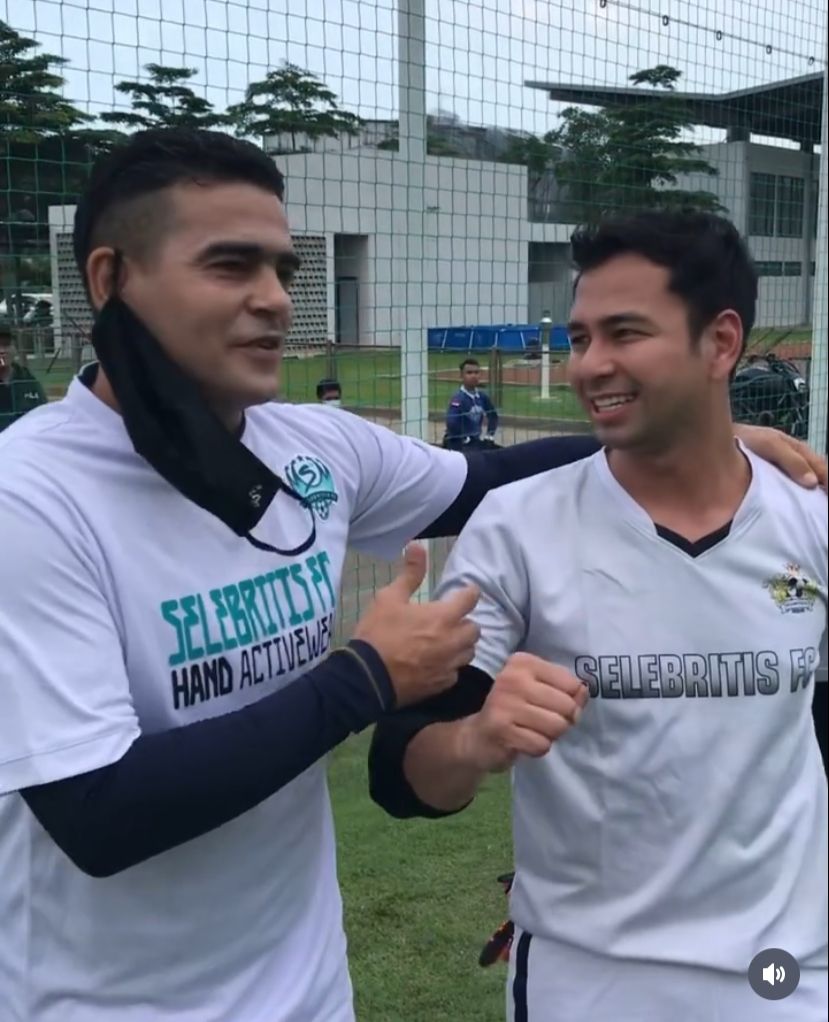 Cristian Gonzales dan Raffi Ahmad