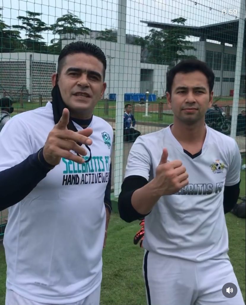 Cristian Gonzales dan Raffi Ahmad