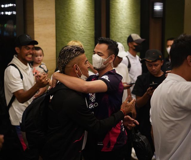 Cristian Gonzales dan Raffi Ahmad