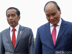 Jokowi Bertemu Presiden Vietnam di Istana Bogor, Sepakati Batas ZEE