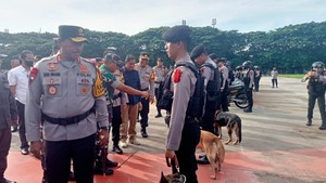 TNI-Polri Amankan 500 Gereja-Bandara di Sulsel saat Natal dan Tahun Baru